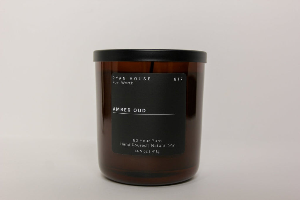 Amber Oud Candle