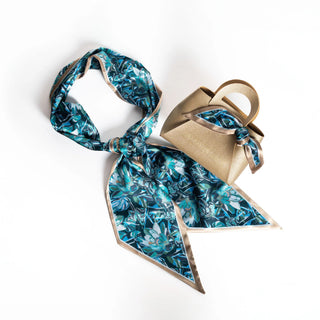 Painted Protea Ocean Accessory Scarf
