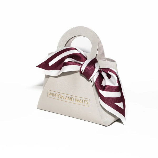 Game Day Accessory Scarf in Maroon & White