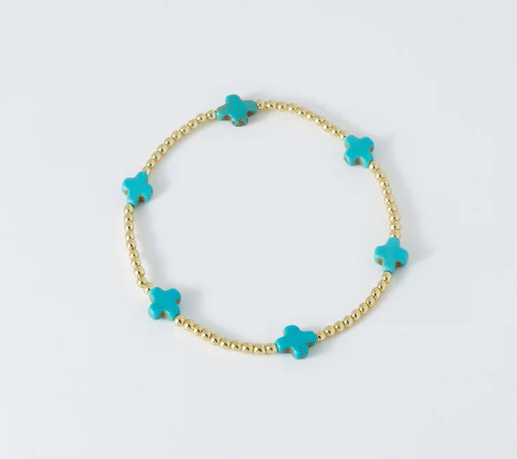 CK Island Girl Cross Bracelet 5.5" (Assorted Colors)
