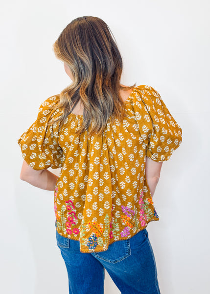 Marrisa Garden of Flowers Top