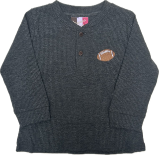 Boys Football Henley Shirt