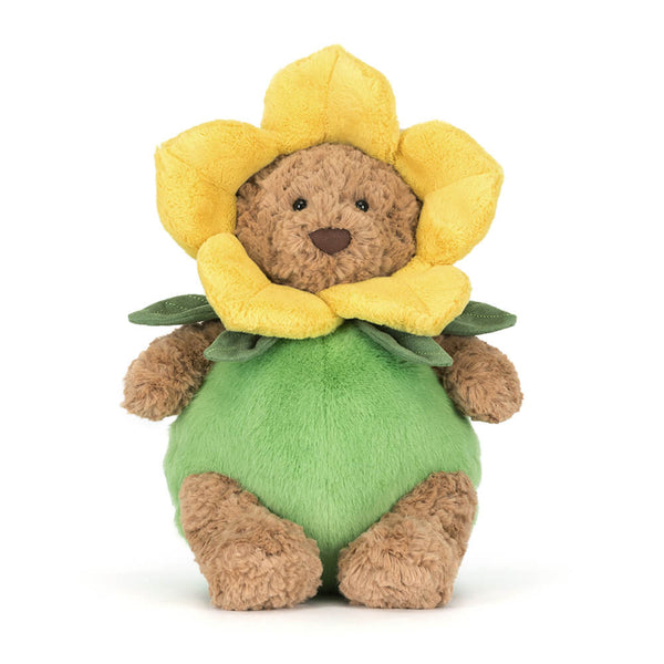 Bartholomew Bear in Daffodil Outfit Plush
