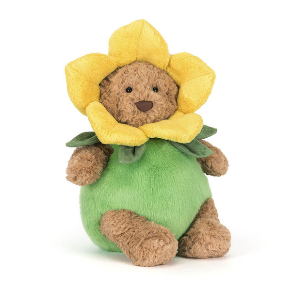 Bartholomew Bear in Daffodil Outfit Plush