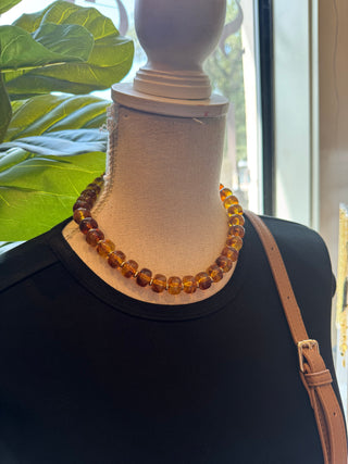 Capri Beaded Necklace (Assorted Colors)