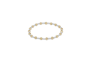 EXTENDS DIGNITY SINCERITY MIXED METAL 4MM BRACELET