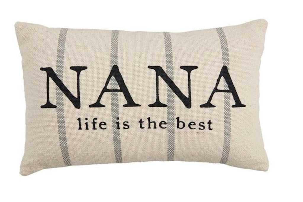 Nana Striped Pillow