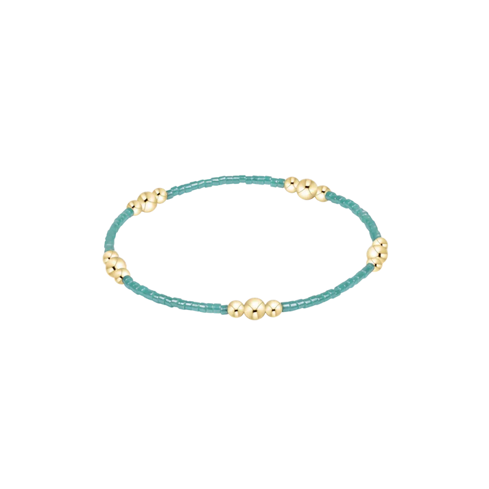 Hope Purpose Gold Bracelet – Sea Glass