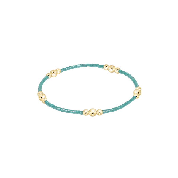 Hope Purpose Gold Bracelet – Sea Glass