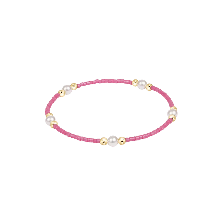 Hope Purpose Pearl Bracelet – Bubblegum