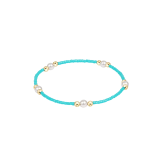 Hope Purpose Pearl Bracelet – Turquoise