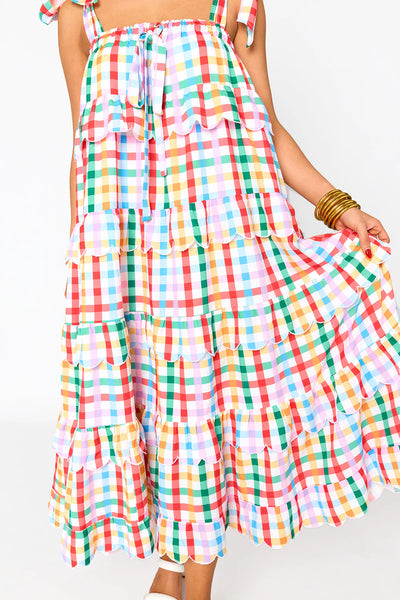 Landon Tie Shoulder Maxi Dress-Daybreak