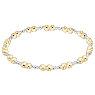 TOGETHER MIXED METAL 3MM BRACELET
