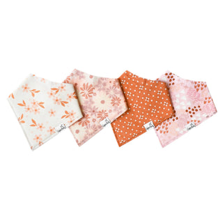 Bandana Bib Set 4-Pack (Assorted Styles)