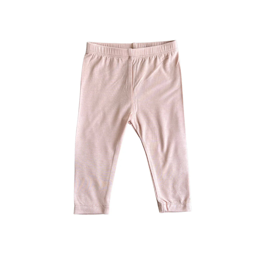 Girls Blush Basic Leggings