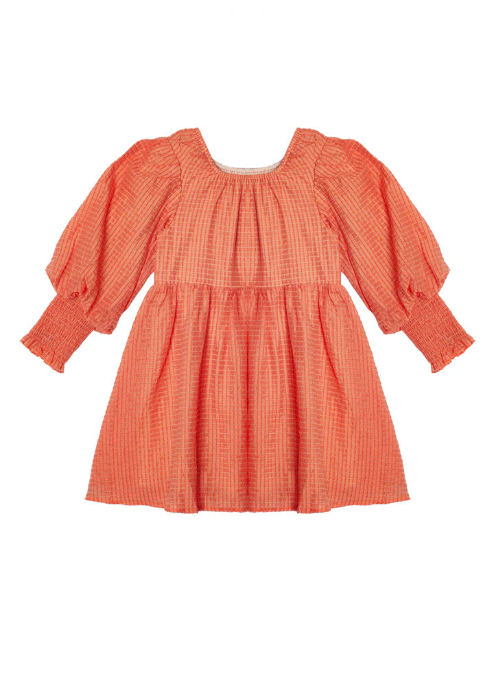 Girls Orange Cutie Pie Dress