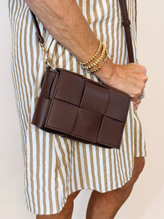 Josephine Crossbody Bag - Chocolate