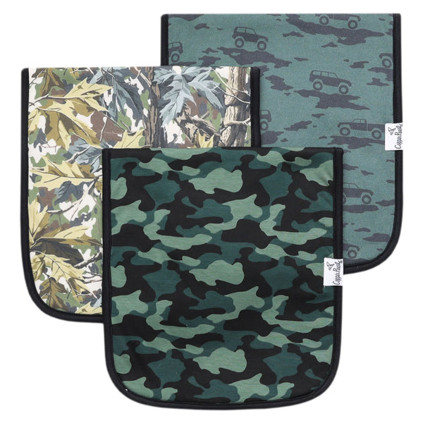 Burp Cloths Set Pack of 3 (Assorted Styles)