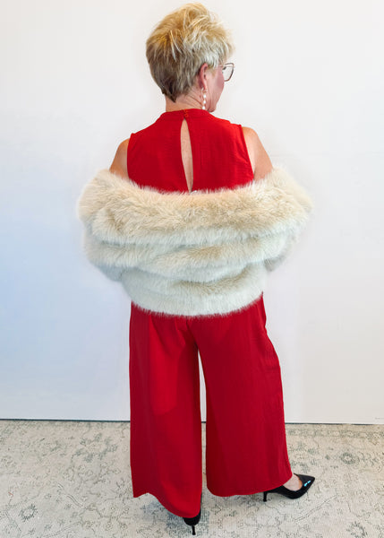 Bowie Jumpsuit in Red