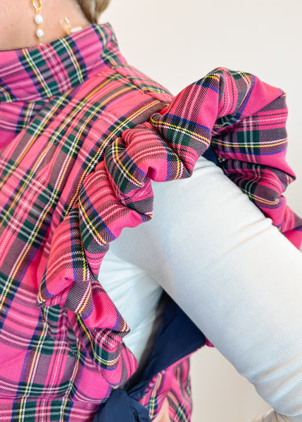 Jefferies Quilted Vest - Pink