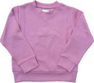 Girls Pink Performance Sweatshirt