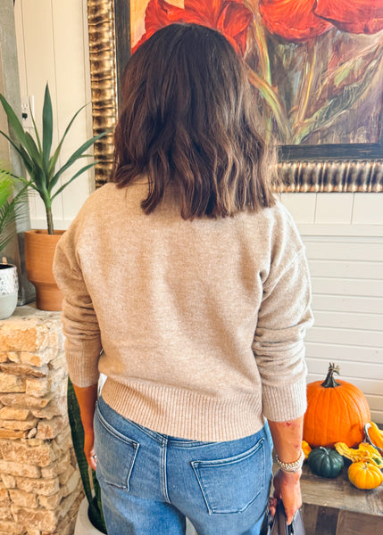 Lilia Button Front Sweater