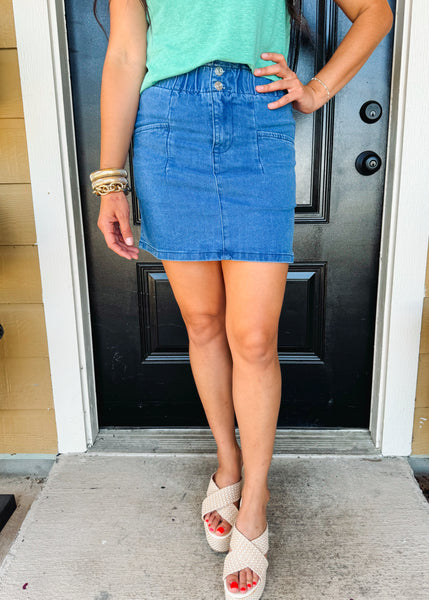 Emery Denim Skirt