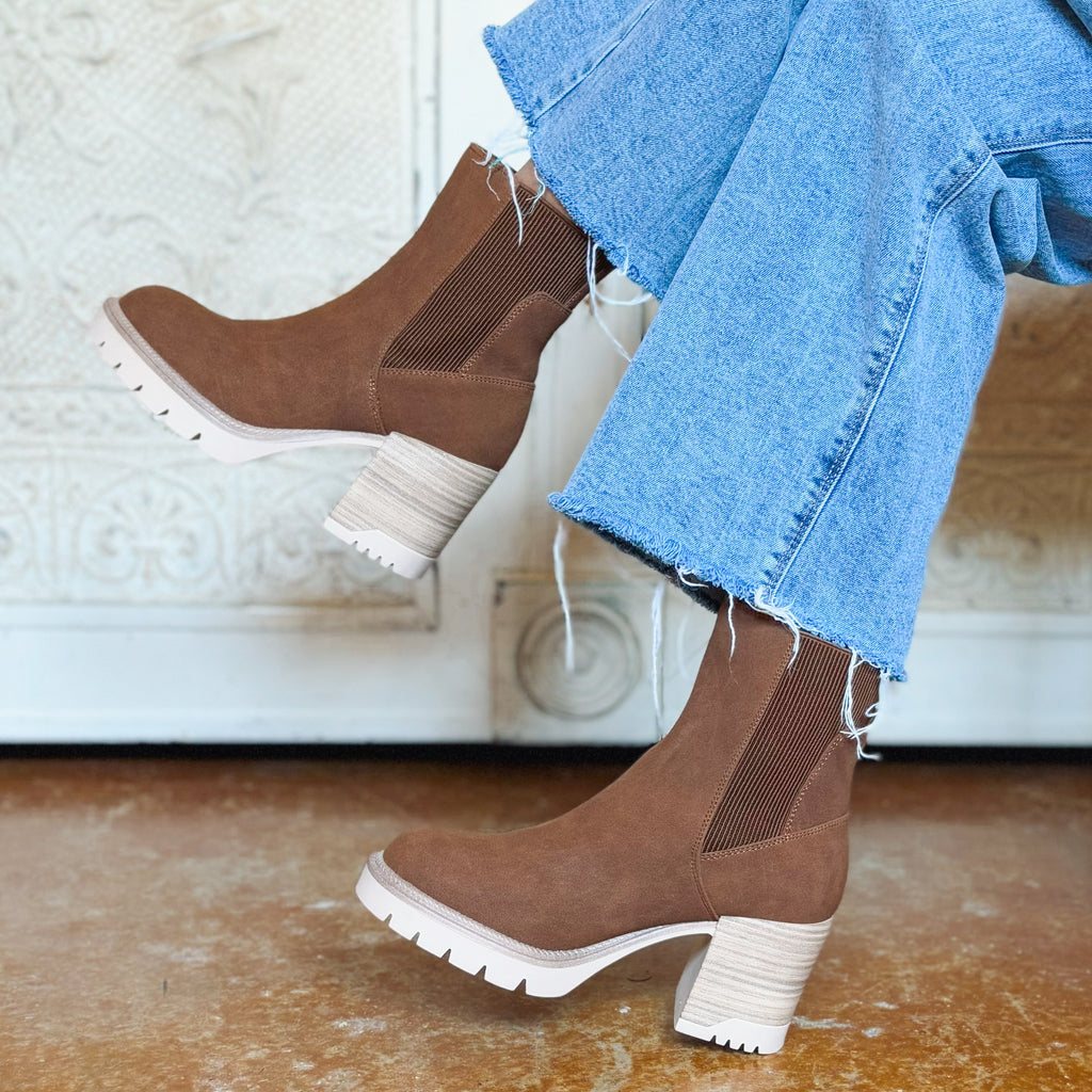 Novie Boots in Cognac