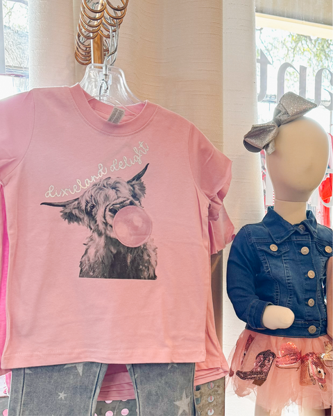 Pink Highland Tee