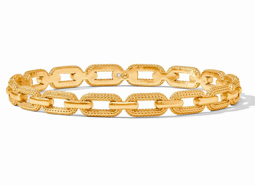 Cheval Paperclip Bangle-Gold