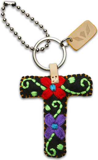Black Felt Charm