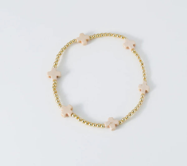 CK Island Girl Cross Bracelet 5.5" (Assorted Colors)