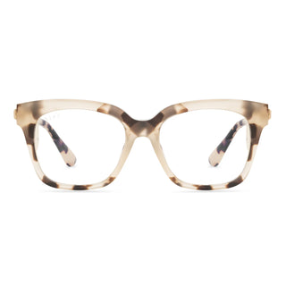 Bella XS Blue Light Readers in Cream Tortoise