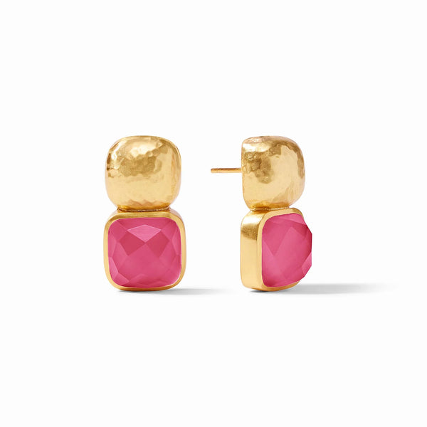 Catalina Earring Iridescent Raspberry