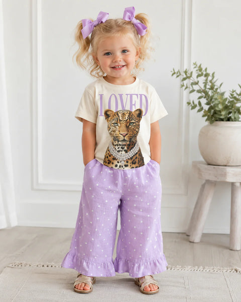 Loved Leopard Graphic Tee