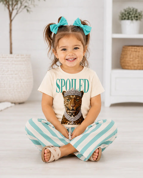 Spoiled Leopard Graphic Tee