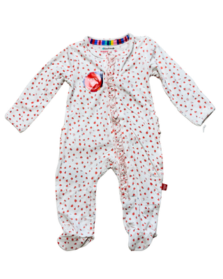 Apple Blossom Modal Ruffle Footie