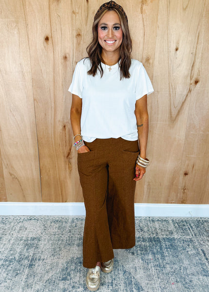 Slouch Pocket Pant in Cinnamon