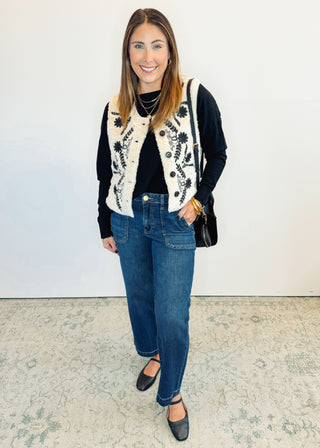 Adelaide Embroidery Vest