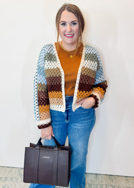 Terri Multi-colored Cardigan
