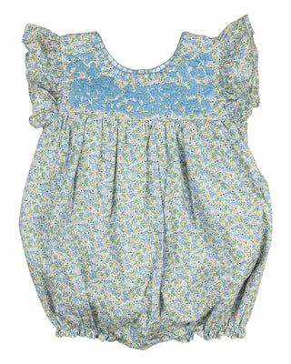 Sky Blue Floral Fiesta Bubble