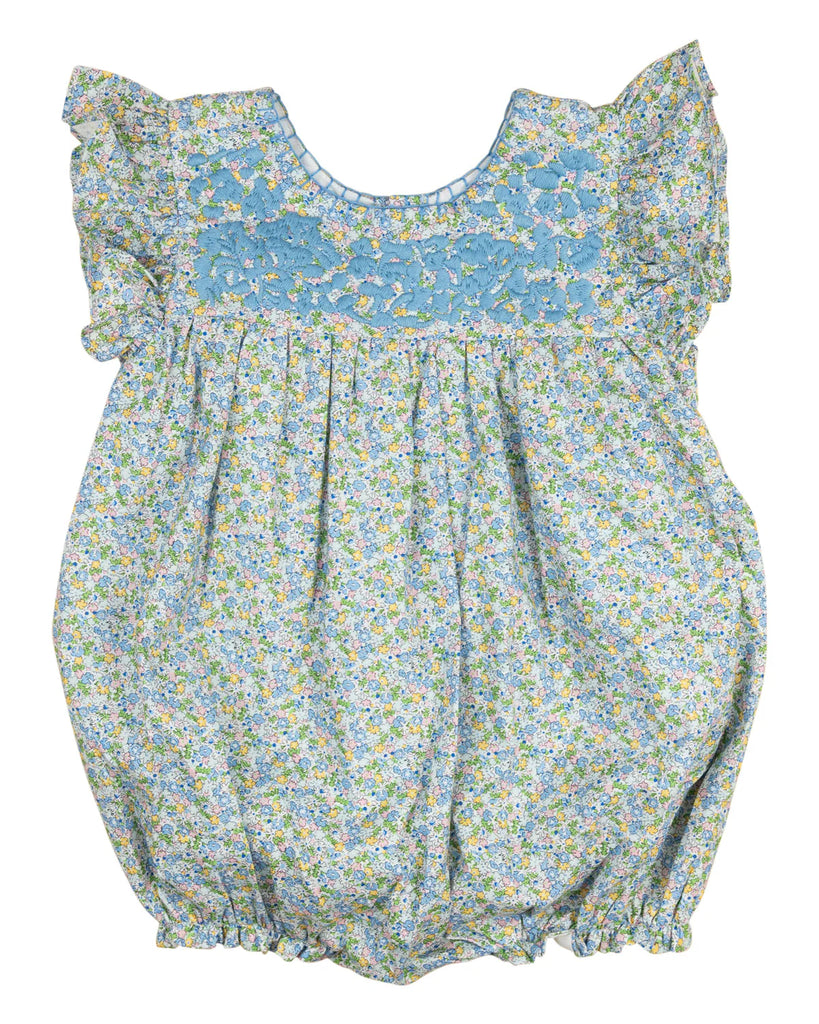 Sky Blue Floral Fiesta Bubble