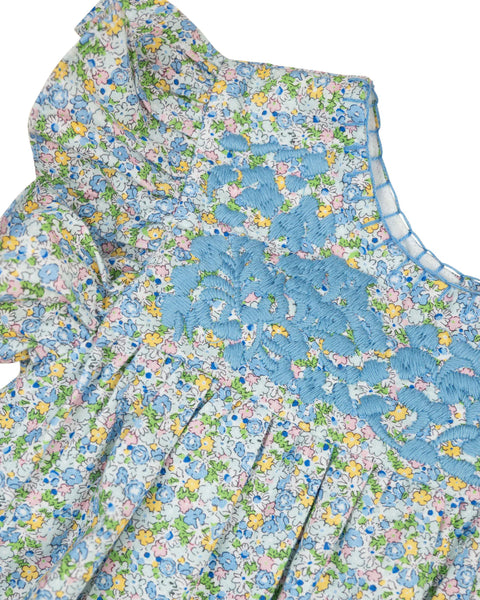 Sky Blue Floral Fiesta Bubble