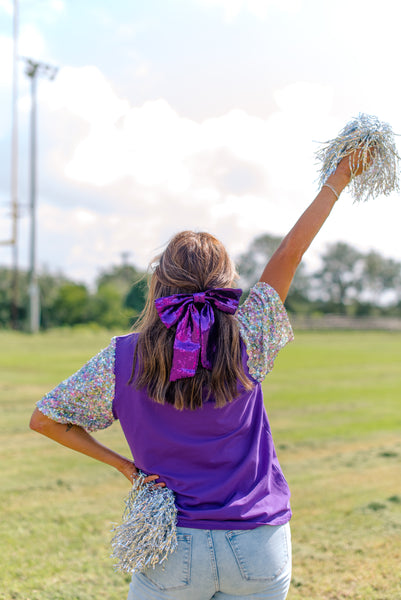 Classy Until Kickoff in Purple