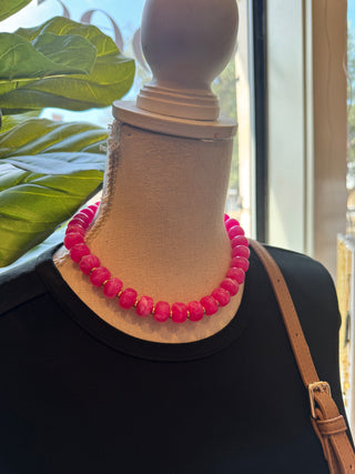 Capri Beaded Necklace (Assorted Colors)