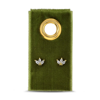 Triple Marquise Stud Earrings Set