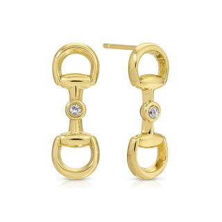 Double Stirrup Earrings