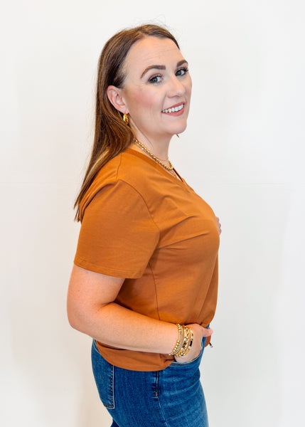 Amaya Top in Brown Sugar