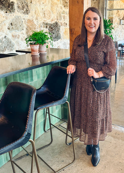 Arwen Leopard Dress