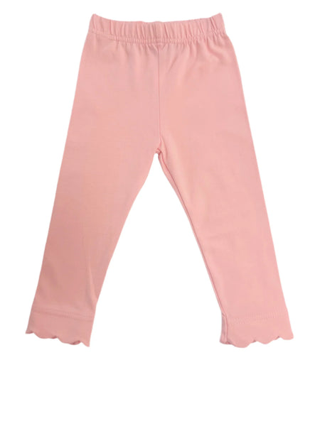 Light Pink Scallop Leggings